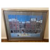 Michel Delacroix print Place Dauphine