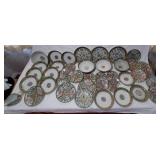43 pieces Rose Medallion China, circa 19th