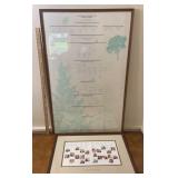 2 piece Corning - Founders of Corning Glass Works