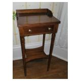 1 drawer end stand/washstand 14"12"29"