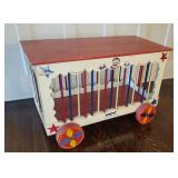 Circus toy box 31"16"19"