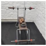 Barbell bench set