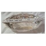 11" Wallace sterling silver oval bowl