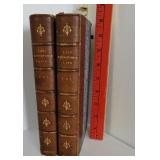 2 books - 1890 First Lord Houghton - the life