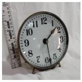 Porcelain face beveled glass clock - needs work