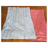 2 Single Down Comforters, need cleaning