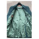 Green Yves Saint Laurent sports coat - Size L/XL?