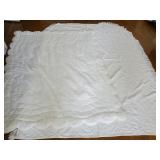 Twin Chenille Bedspread and Twin Coverlet