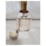 Sheffield Tea Caddy 4.5" tall