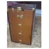 Old antique steamer trunk we can