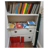 Large Lot of Records and Sheet Music in Closet at