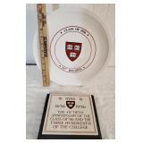 Harvard Class Reunion Plaque & Plate