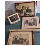 4 Framed Photographs