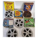 old 16mm movies - Black Sambo, 1947 world series,