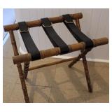 Folding luggage rack