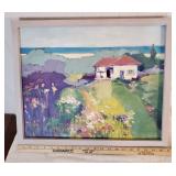 Oil Painting by Robert Ives. See photo of