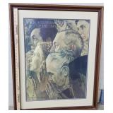 Beautiful Norman Rockwell - Freedom of worship