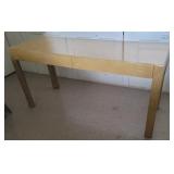 Mid century 2 drawer sofa table