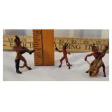 3 tiny metal Devil