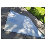 soft cotton?? Blue rug found in attic