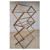 Heavy duty folding drying rack