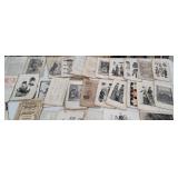 Box of early ladies fashion magazines - there is