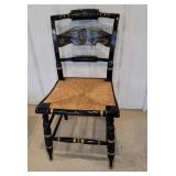 signed Hitchcock chair