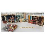 Box of vintage Legos