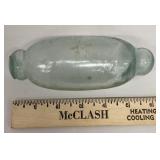 Vintage blown glass Japanese rolling pin/fishing