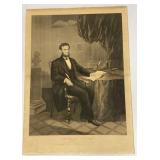 Proof - Abraham Lincoln - Painted by W.E. Winner