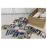 Box of baseball cards - mostly Seattle Mariners