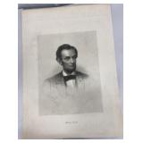 Print - Abraham Lincoln engraving from 1866