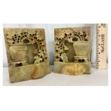 Asian hand carved soapstone cascading