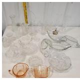 Glassware inc., Sterling, Depression, vases,