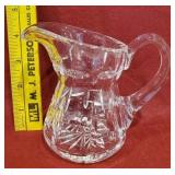 Waterford Crystal Pitcher approximately 4"tall