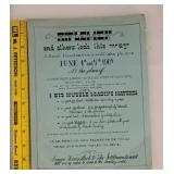 Cody Wyoming muzzleloading poster / broadside