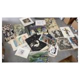 2 art portfolios with academic art