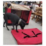 Portable dog cage