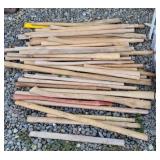 Wood ax and hammer handle