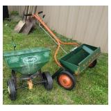 2 scouts grass seeders