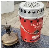 Heatpal 5000 and oil lamp