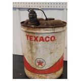 Texaco oil can