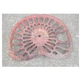 Deering tractor seat cracked