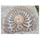 Champion tractor seat cracked