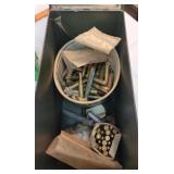 Ammo can with mixed ammo and brass - NO SHIPPING