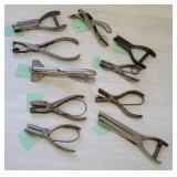 10 ticket punches - prob railroad/bus