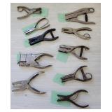 10 ticket punches - prob railroad/bus