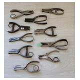 10 ticket punches - prob railroad/bus/government,