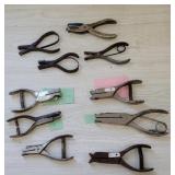 10 ticket punches - prob railroad/bus/government,