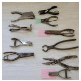 10 ticket punches - prob railroad/bus/government,